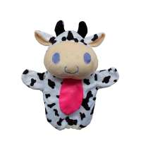 plush non stuffed animal cow pet dog toys